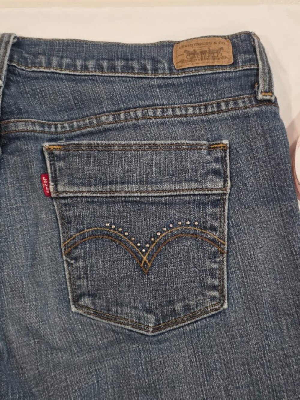Vintage Ladies Levi's Boot Cut 515 Jeans, Size 12L